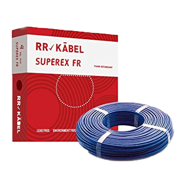 RR Kabel Superex Fr PVC Insulated 4mm Single Core Flexible Copper Wires and Cables fo